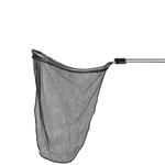 Joy Fish Landing Net 20" X 20" Hoop 6.5'-18' Handle Telescoping Black