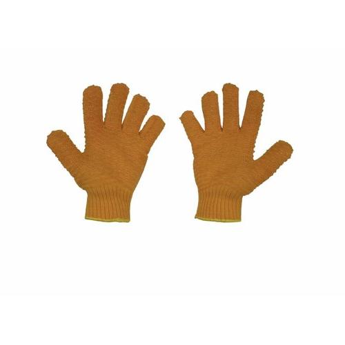 Joy Fish Orange Knit Vinyl Coated Glove