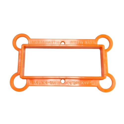 Lee Fisher Sports Turtle Escape Door 1-3/4" X 4-3/4" Orange