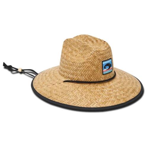 Costa del Mar Lifeguard Straw Hat Fiesta Prt