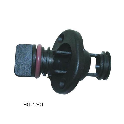 T-H Marine Drain Plug - Black