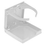 T-H Marine Adjustable Drink Holder w/Stainless Steel hardware White