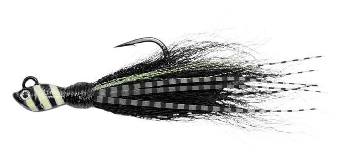 Spro Power Bucktail Zebra Glow