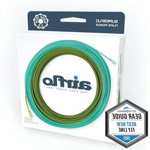 Airflo Ridge 2.0 Flats Power Taper Fly Line Sea Grass/Aqua