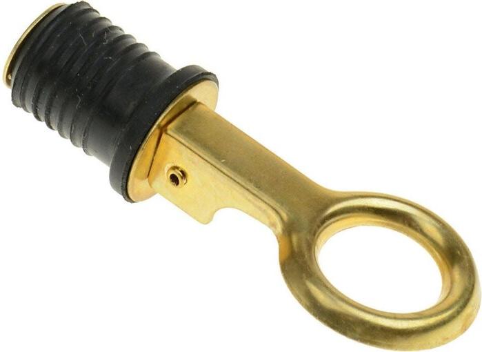 T-H Marine Snap Drain Plug Brass