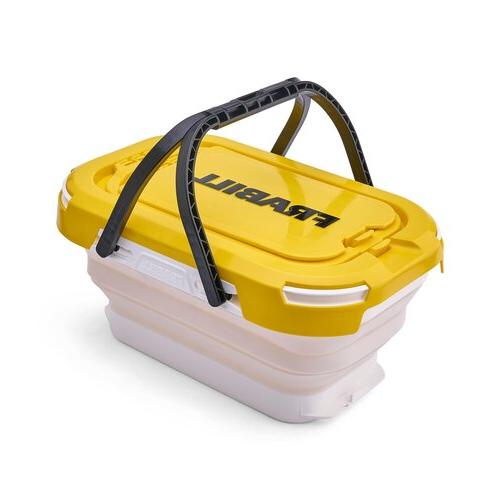 Frabill Collapsible Bait Bucket 6QT w/Aerator