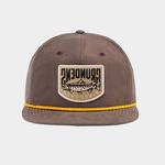 Grundens Trout Patch Rope Trucker Hat Brown